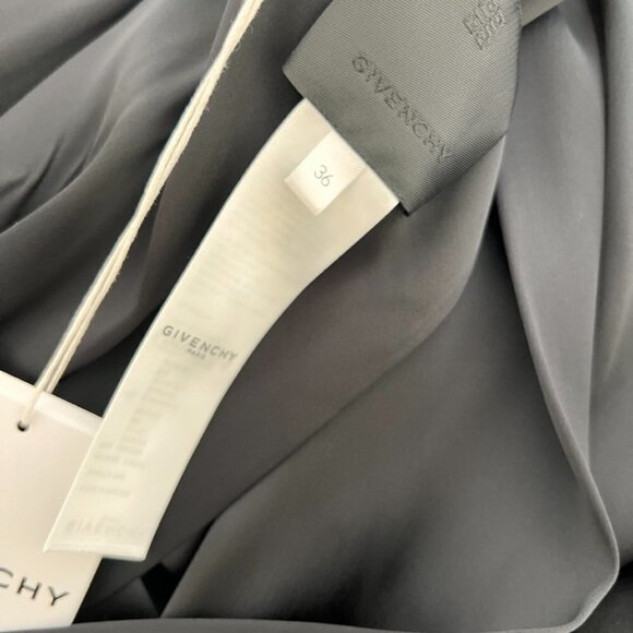 Givenchy black satin cape / top size 36 - Picture 7 of 9